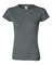 Gildan Softstyle Women’s Short Sleeve Crewneck T-Shirt for Casual Wear & Custom Cotton Printing Tee